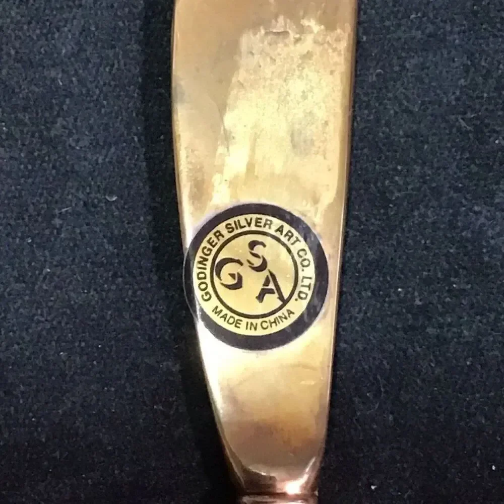Set Of six, Neiman Marcus, butter/cheese knives by Gottinger silver